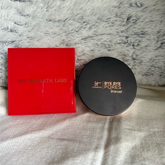 IT Cosmetics Bronzer & Pat McGrath labs pallet